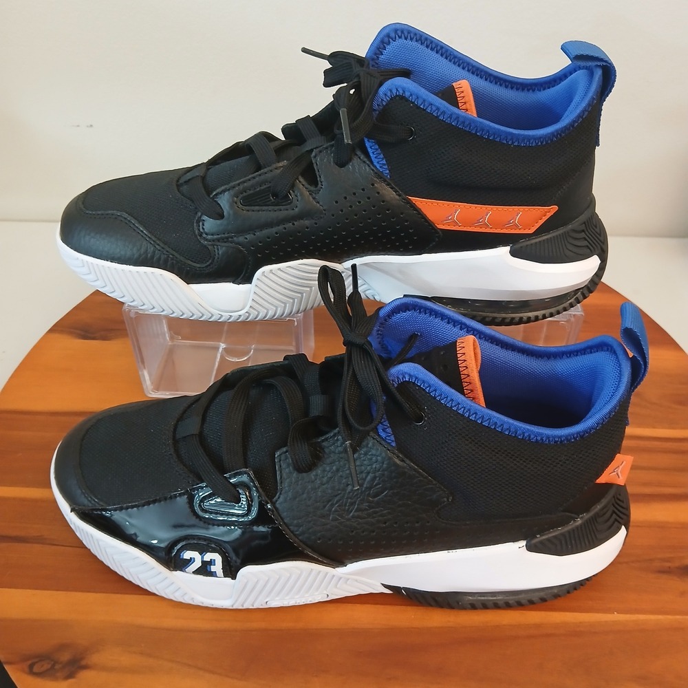 Nike Air Jordan Stay Loyal 2 Mens 8.5 Black Basketball Shoes Sneakers DQ8401-048